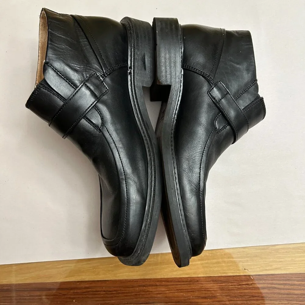 Skechers Leather Vintage Boot with Buckle - Made in Italy - Picture 3 of 13